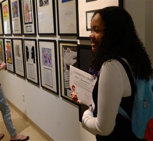 Award-winning student 